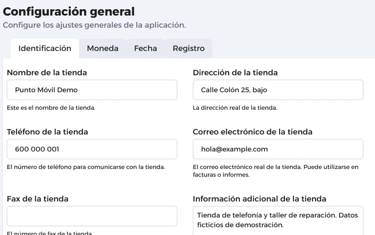 Ajustes del negocio en TPV Red Telecom